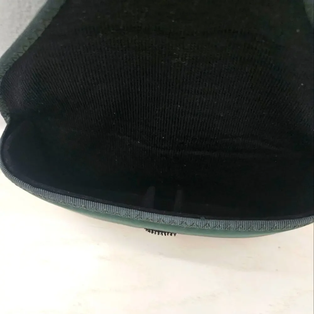 PGA tour green glasses sunglass case with hook and loop closure with soft‎ case